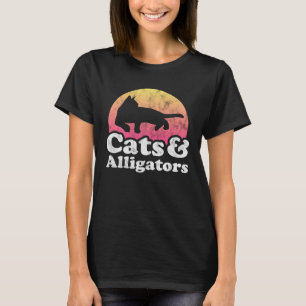 Cats and Alligators Alligator for Men Women Boys o T-Shirt