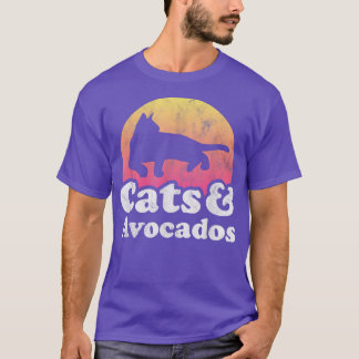 Cats and Avocados Men's or Women's Cat and Avocado T-Shirt
