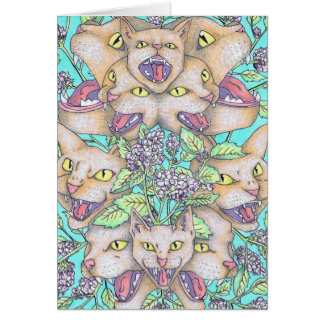Cats and Catnip Card