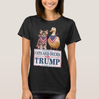 Cats And Ducks For Trump 2024 Kittens And Ducks Fo