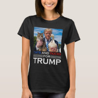 Cats And Ducks For Trump 2024 Kittens And Ducks Fo