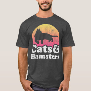 Cats and Hamsters Men Women Boys or Girls Hamster  T-Shirt