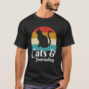 Cats And Journalling T-Shirt