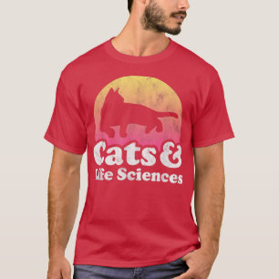 Cats and Life Sciences Men's or Women's Cat and Li T-Shirt