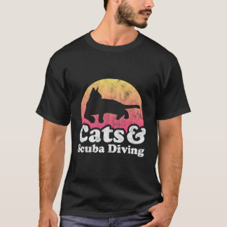 Cats And Scuba Diving 'S Or 'S Cat And Scuba Diver T-Shirt