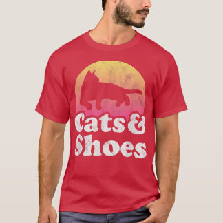 Cats and Shoes Men's or Women's Cat and Shoe T-Shirt