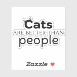 Cats are better than people
