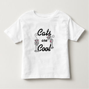 Cats are Cool Toddler T-Shirt