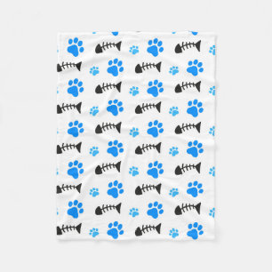 Cats Are Inquisitive Fleece Blanket