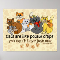 Cats are like potato chips