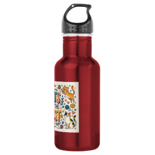 Cats Are the Best 532 Ml Water Bottle