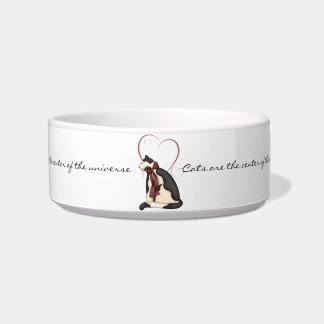 Cats are the Centre of the Universe Cat Bowl