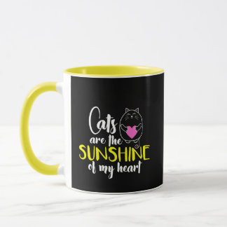 Cats are the Sunshine of My Heart Mug