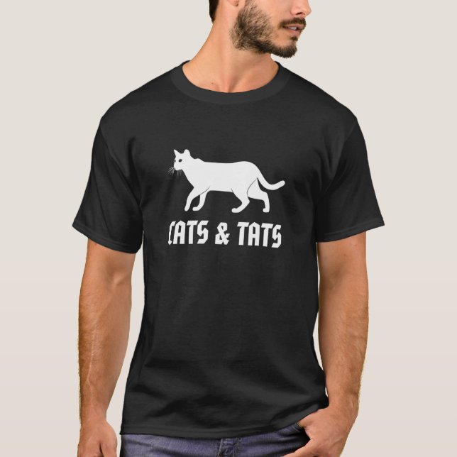 Cats Ats Cat And Attoo  Gi T-Shirt (Front)