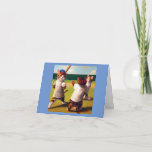 Cats Baseball Card