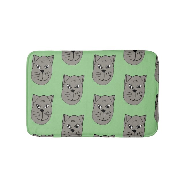 cats bath mat (Front)