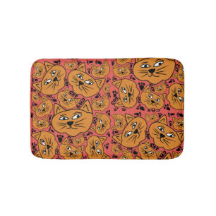 cats bath mat