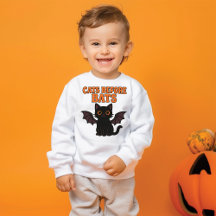 Cats before bats Halloween black cat