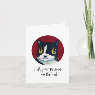 Cat's Birthday SURPRISE! Card