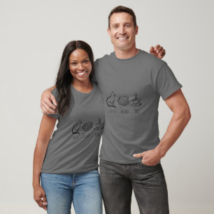 Cats Books Tea for Readers Who Love Tea & Cats T-Shirt