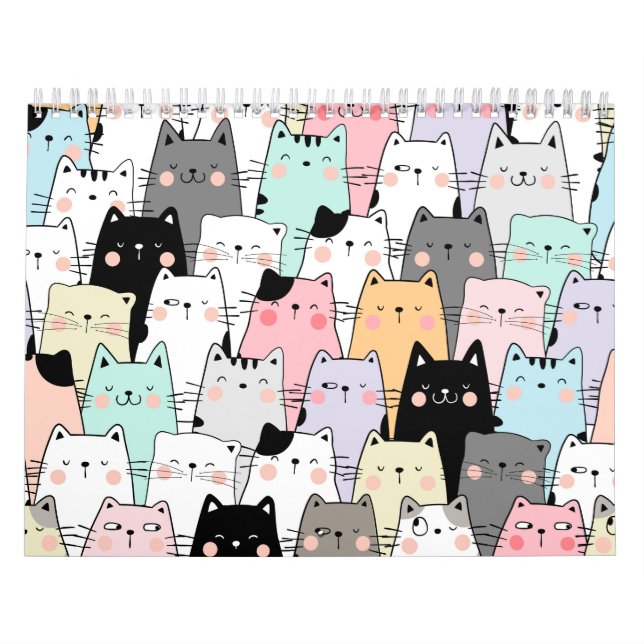 cats calendar 2024 (Cover)