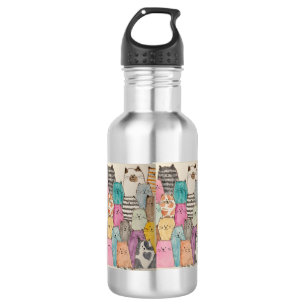 Cats! Cats! Cats! 532 Ml Water Bottle