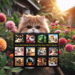 Cats Celebrating Holidays In The Year 20XX Calendar<br><div class="desc">Enjoy a delightful year of holiday-themed cats! This seasonal 2025/2026 calendar showcases lifelike felines representing each month’s most cherished celebration. From a party-loving cat on New Year’s Eve to a cosy Christmas kitty by the fireplace, every page is filled with stunning details and festive charm. See a playful kitten in...</div>