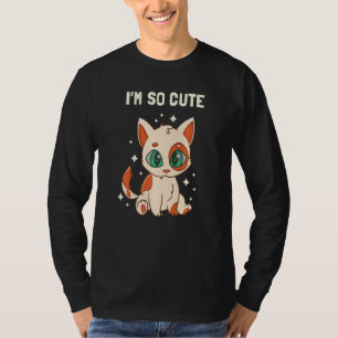 Cats Children Green Eyes Cute Kitten Premium T-Shirt