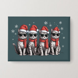 Cats Christmas Cat Mom Holiday Xmas Santa
