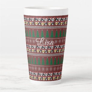 Cats Christmas  Latte Mug