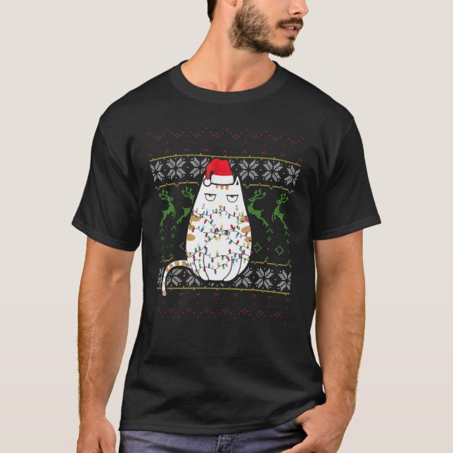 Cats Christmas Sweater  Ugly Christmas Sweater  Ch (Front)
