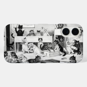 Cats Classroom Discipline, Louis Wain iPhone 16 Case