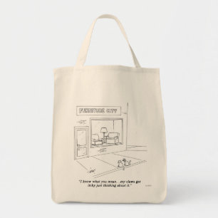 Cats Clawing Furniture Tote Bag