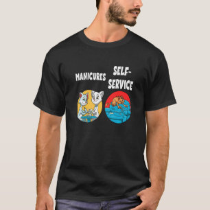 Cats Claws Cutting Manicure for a Cat  Cat Owner T-Shirt
