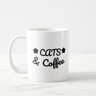 Cats & Coffee - Cat Lover Gift Coffee Mug