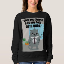 Cats Coffee Quote 