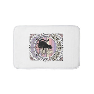 Cats Coffee Repeat Cat Tea Leaves Coffee Fortune R Bath Mat
