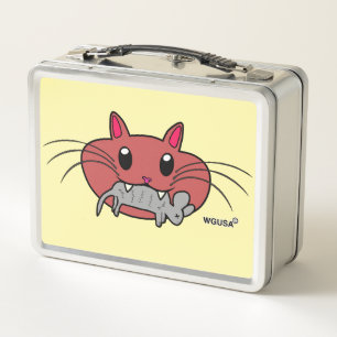 Cats Collectable Metal Lunch Box