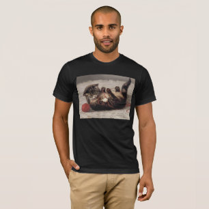 Cat's Cradle, A Cat Playing Ball of Yarn T-Shirt