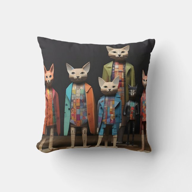 cats cushion (Front)