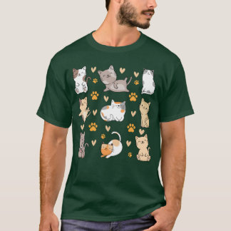 Cats Cute Cat Lover Cat Owner Many Cats I Cute Cat T-Shirt