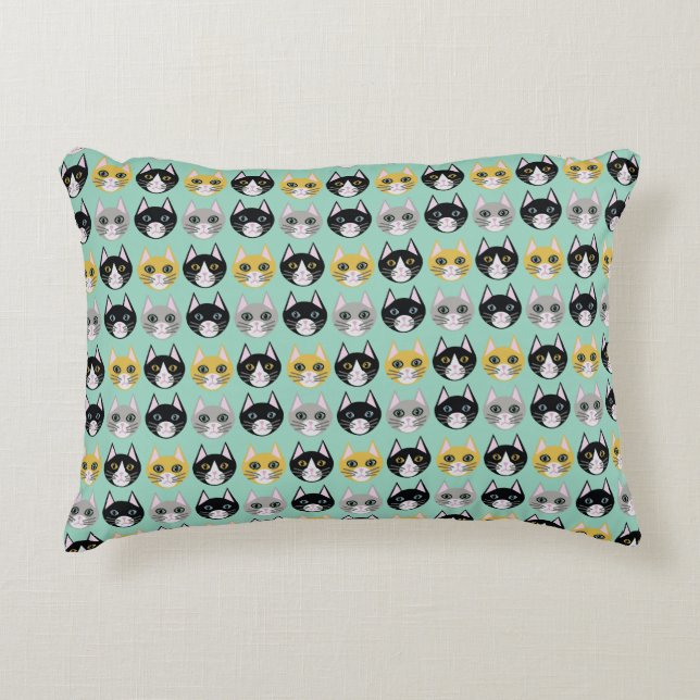 Cats Decorative Cushion (Front)