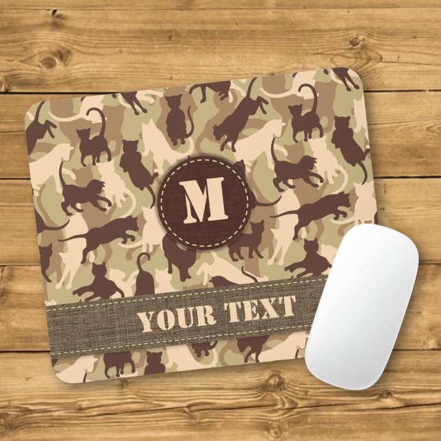 Cats Desert Camouflage Mouse Pad (Creator Uploaded)