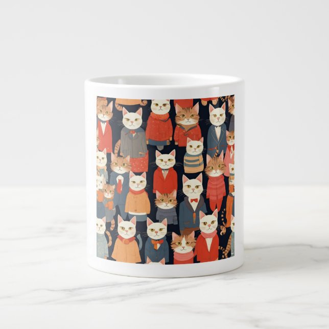 Cats design mug (Front)