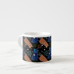 Cats don't sleep at night! espresso cup