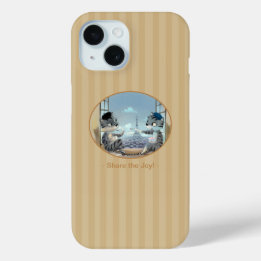 Cats & Eiffel Tower – Paris Joy Phone Case (Var)