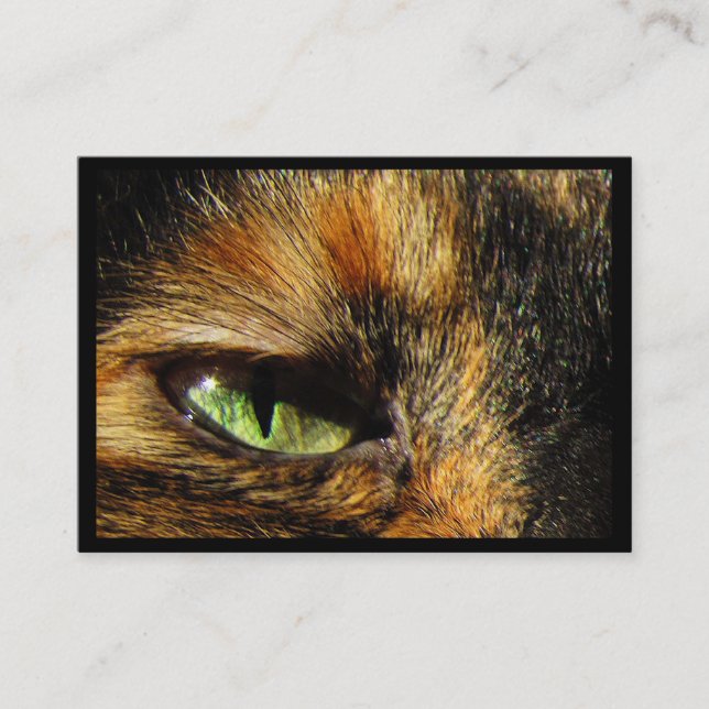 Cat's Eye ATC Business Card (Front)