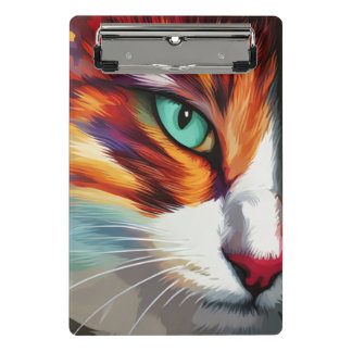 Cat's Eye Design Mini Clipboard