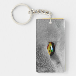 Cat's Eye Key Ring