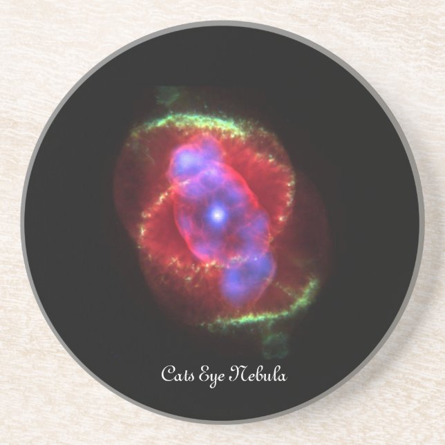 "Cats Eye Nebula-Coaster" for Astronomy fans Coaster (Front)